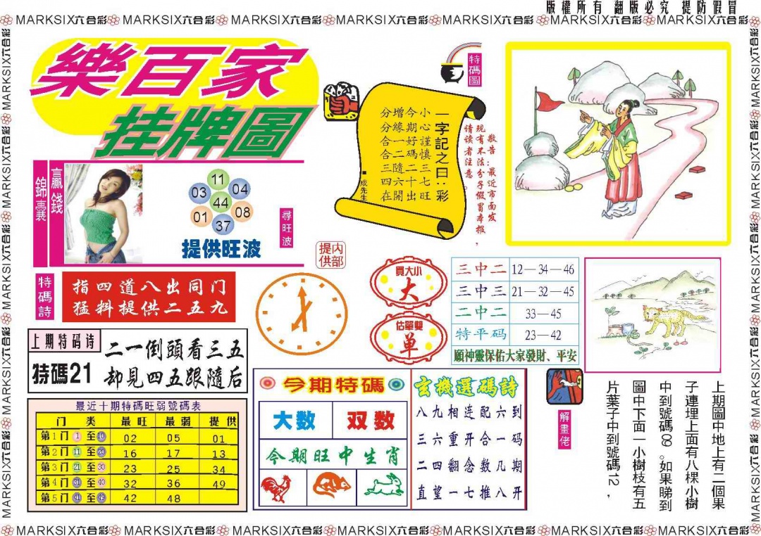 六合彩078期乐百家挂牌图记录