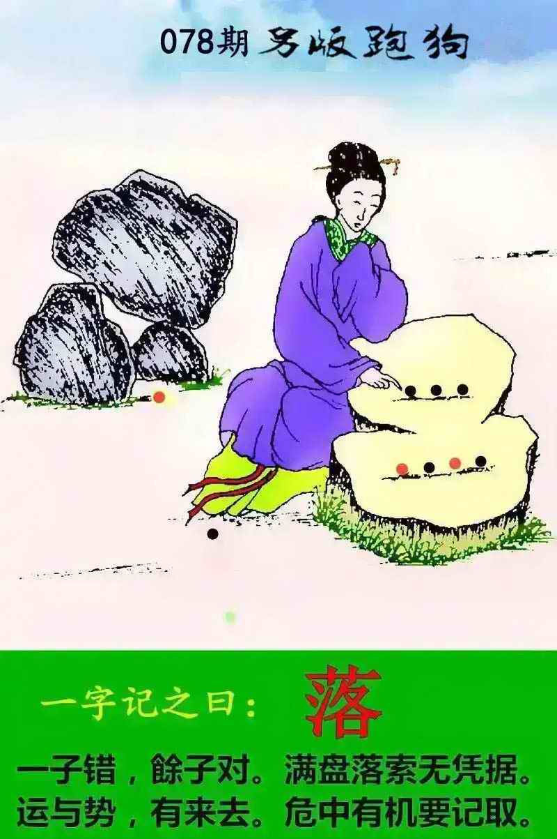 六合彩078期另版跑狗