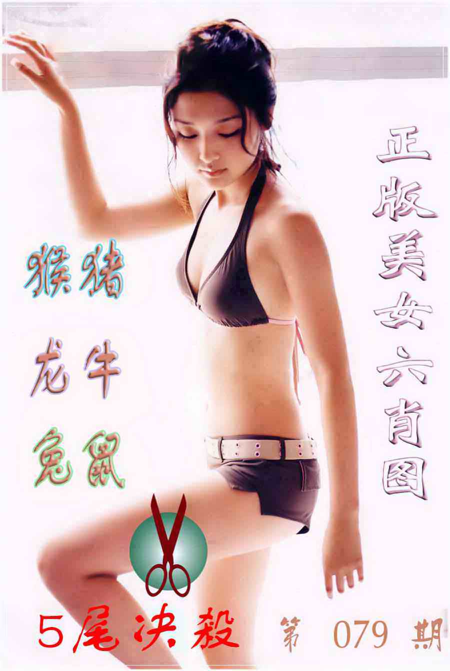 六合彩079期美女六肖图B