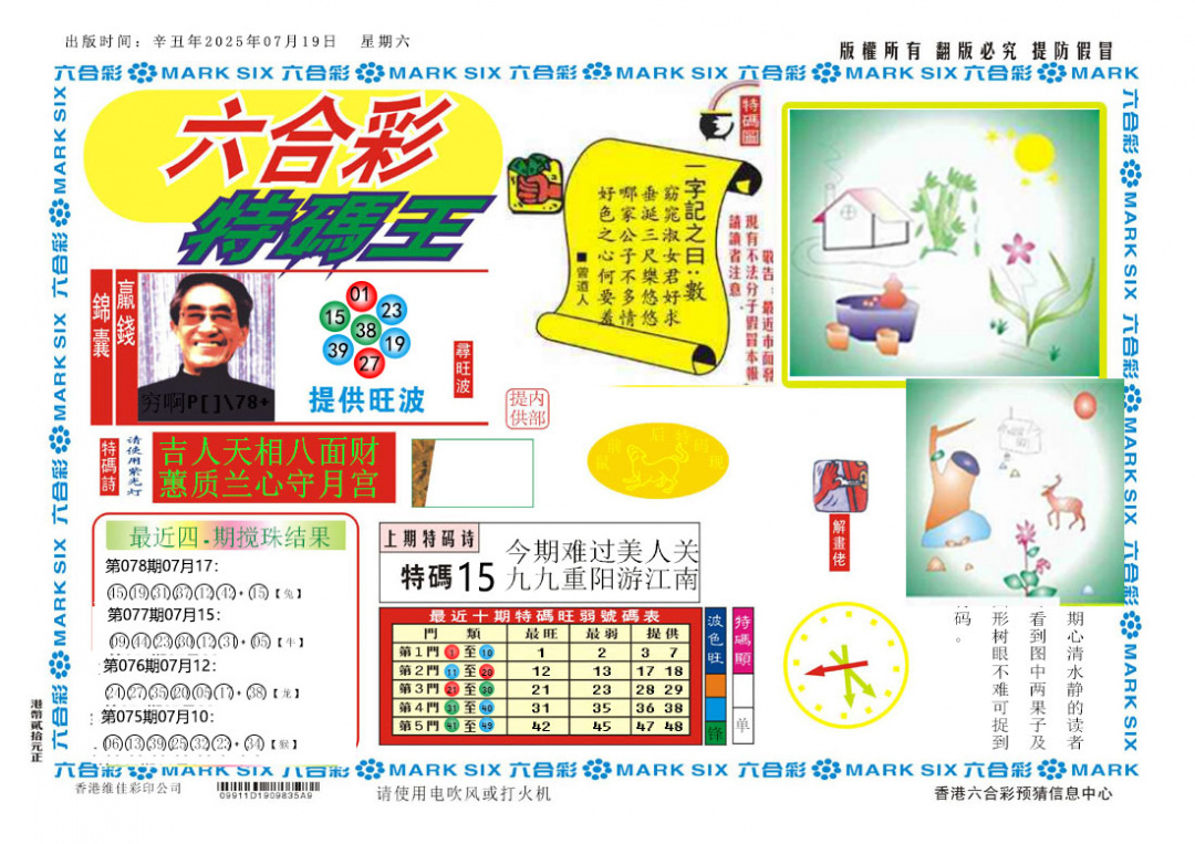六合彩079期新特码王
