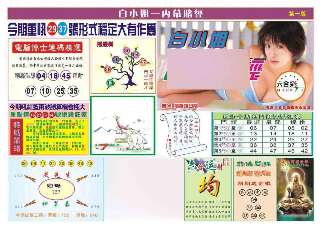 六合彩080期香港内幕赌经(新图)