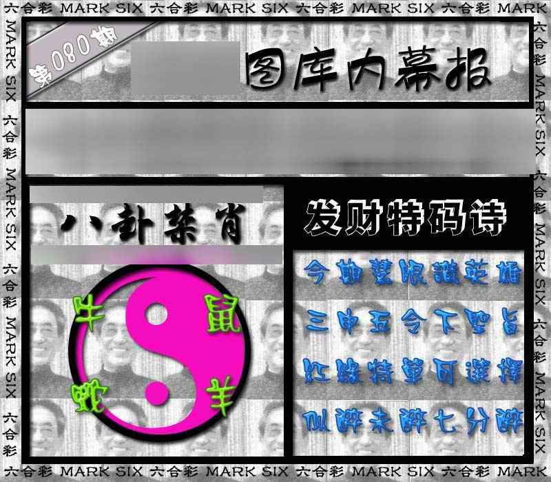 六合彩080期内幕报