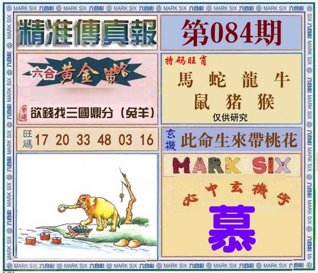 六合彩084期精准<?真?>