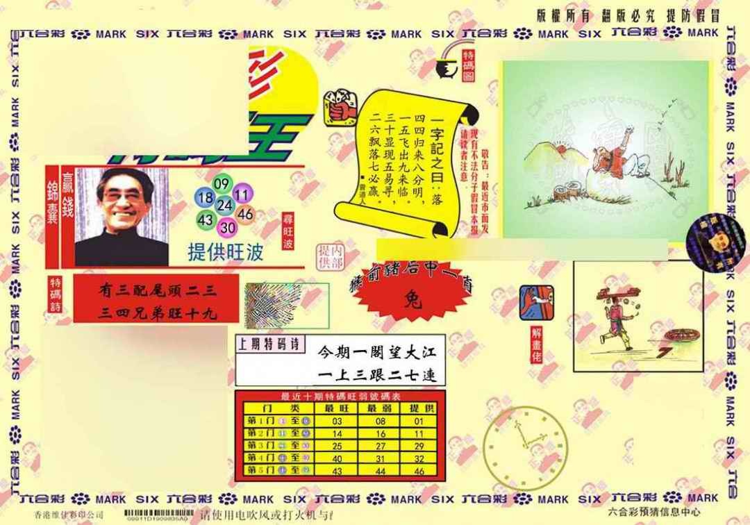 六合彩087期心水特码(信封)
