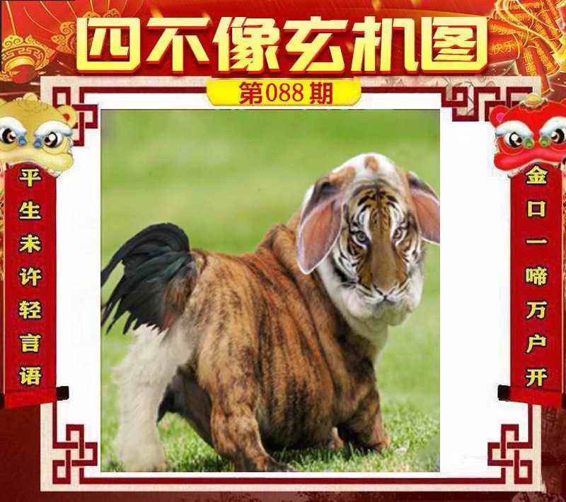 六合彩088期四不像玄机图