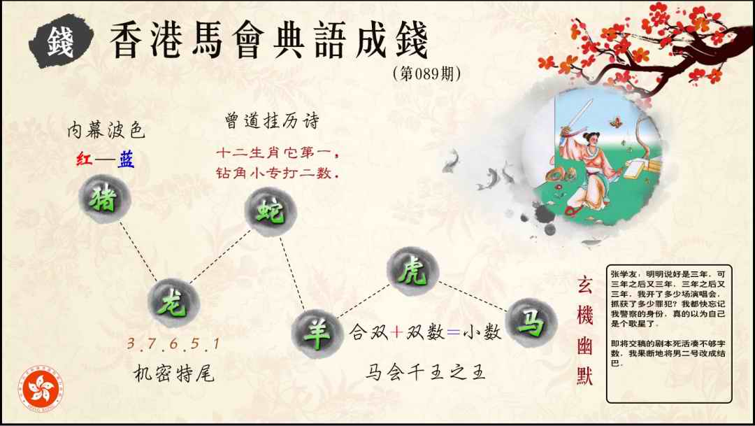 六合彩089期典语成钱