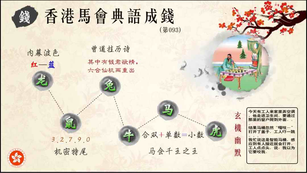 六合彩093期典语成钱