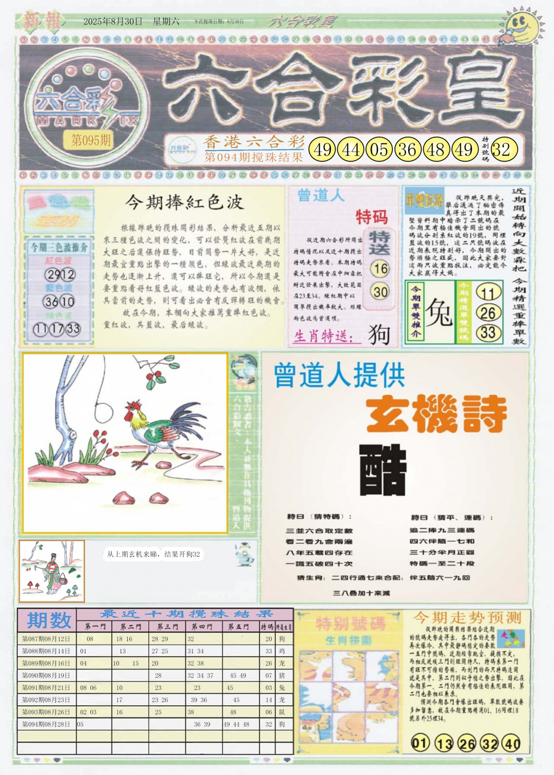 六合彩095期六合彩皇A