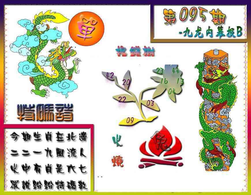 六合彩095期九龙内幕特肖图a