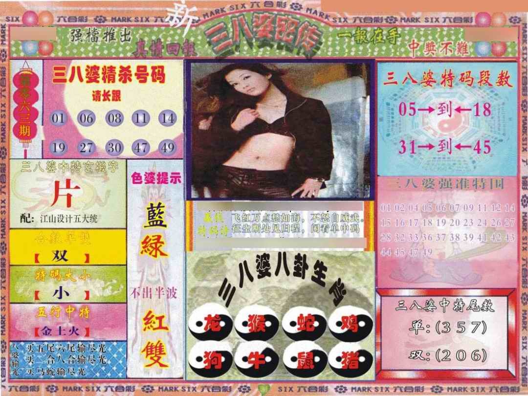 六合彩095期三八婆密报