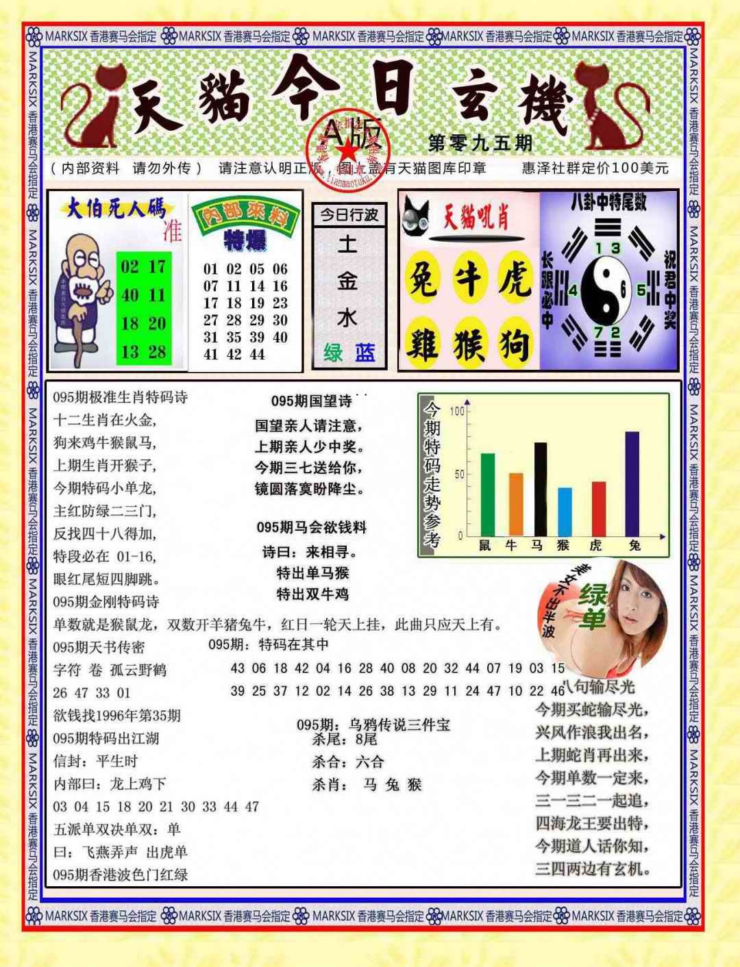 六合彩095期今日玄机图A