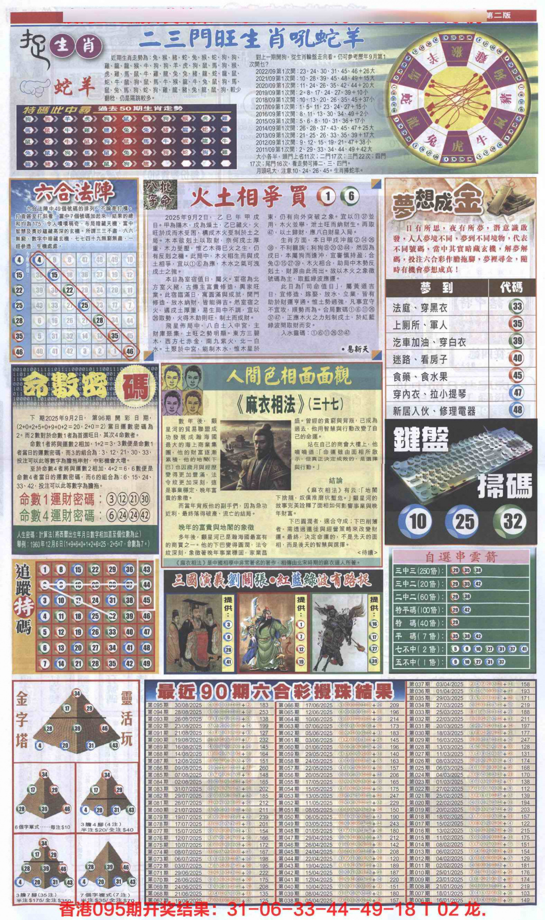 六合彩096期新报跑狗B