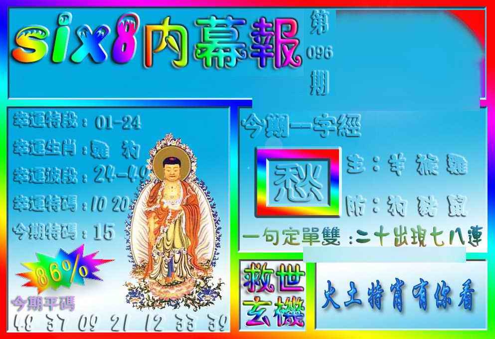 六合彩096期在线内幕报