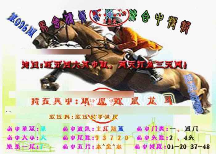 六合彩096期马会传真-综合报