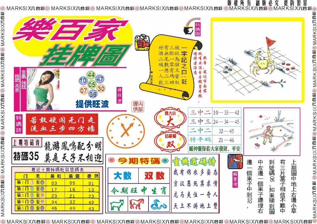 六合彩096期乐百家挂牌图记录