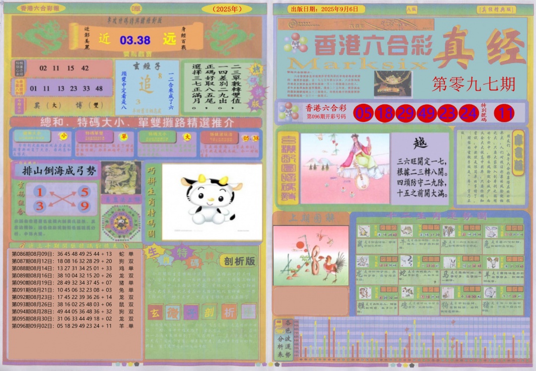 六合彩097期真经A