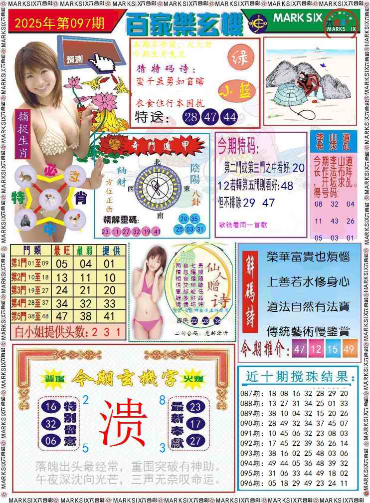 六合彩097期百家乐玄机 记录