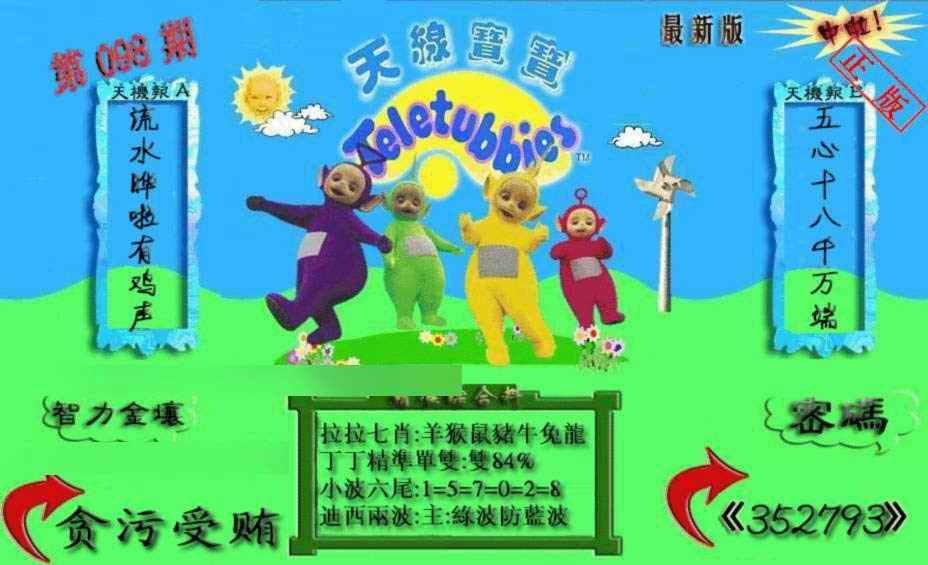 六合彩098期新天线宝宝(2006三版)
