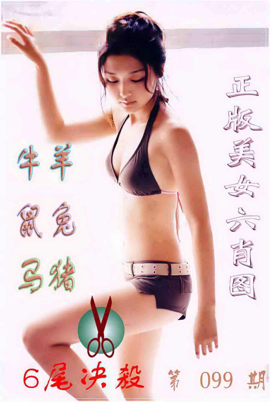 六合彩099期美女六肖图B